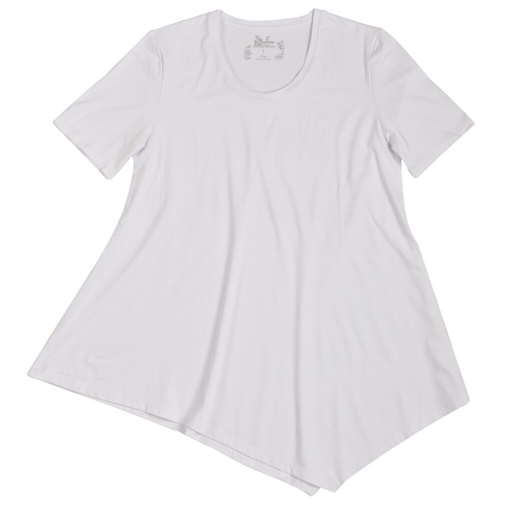 Bamboo Tee White