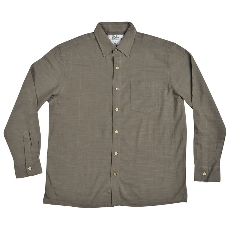 Bamboo Breeze Zip-Front Long Sleeve Shirt