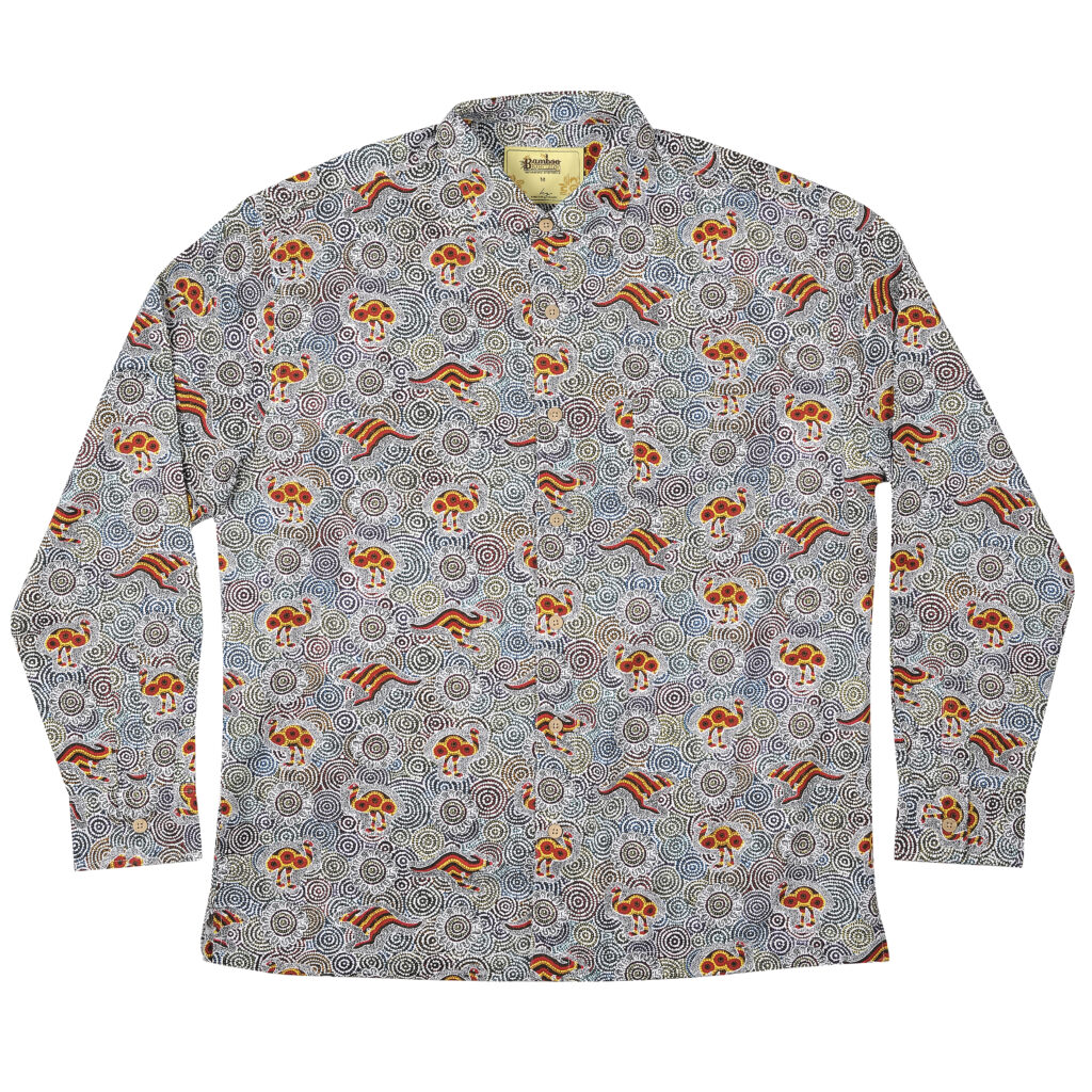 Men's Long Sleeve Bamboo Shirt Nguru