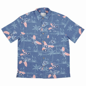Men's Short Sleeve Bamboo Shirt - Hamilton Island